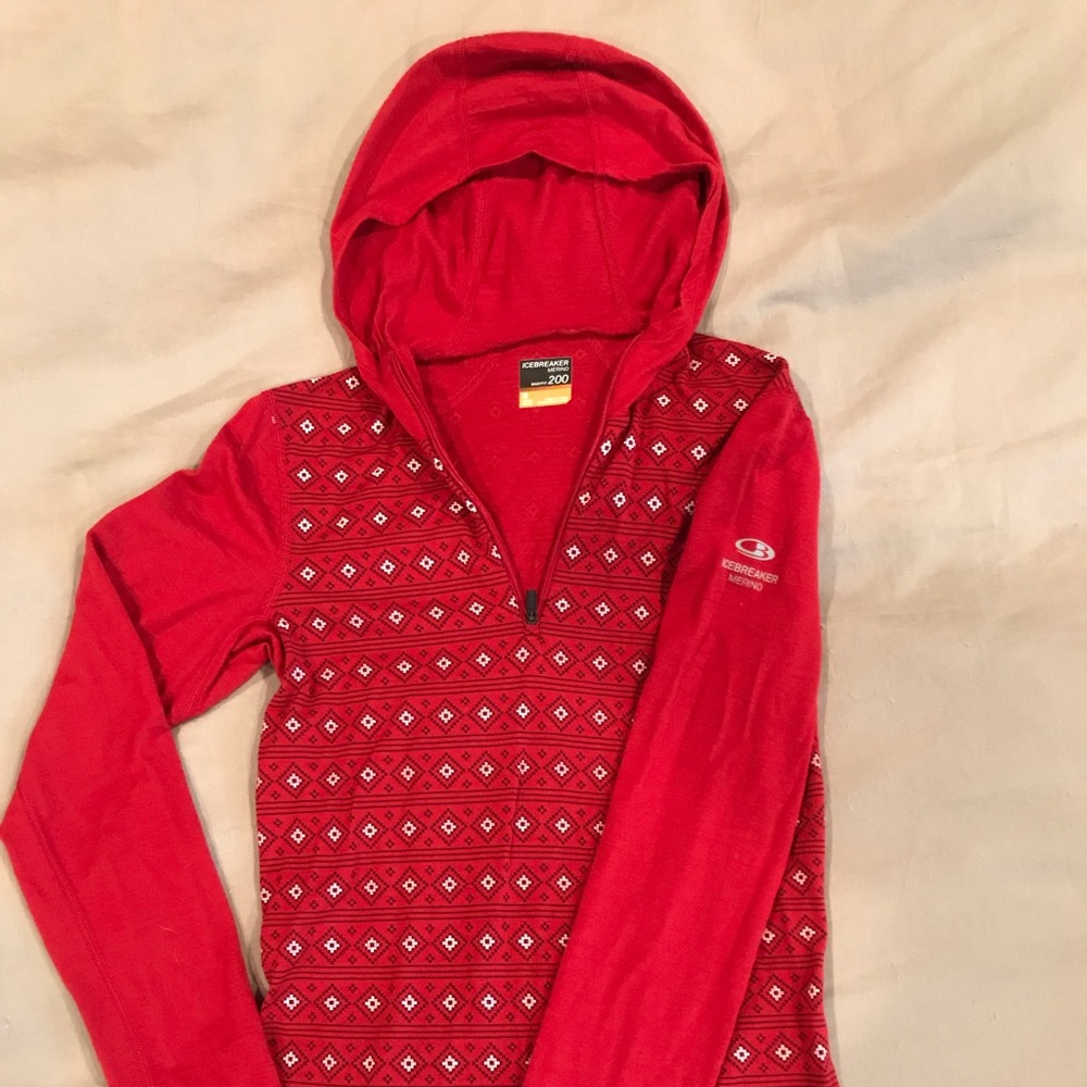 Icebreaker Merino Wool Oasis Half Zip Hoodie